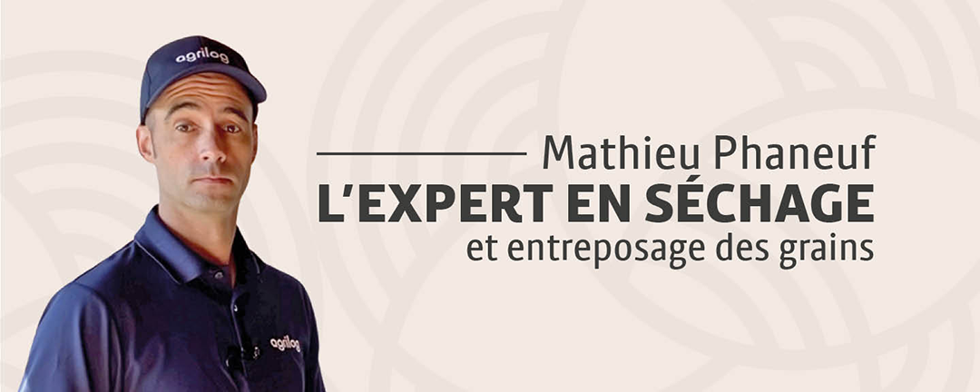 Mathieu Phaneuf, président-fondateur d'Agrilog.